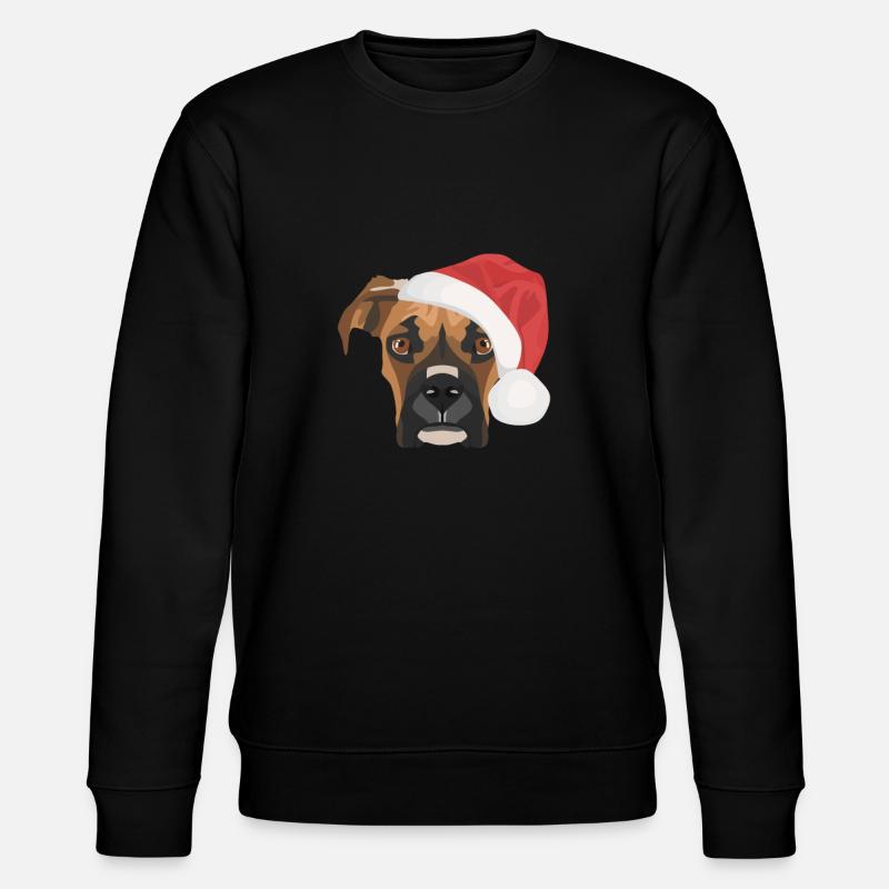 Boxer Joyeux Noël - Sweat bio CHANGER Stanley/Stella Unisexe - noir