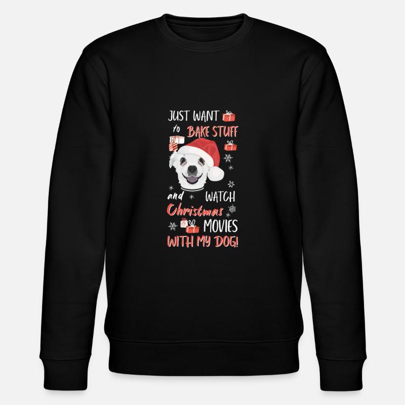 Chihuahua Joyeux Noël - Sweat bio CHANGER Stanley/Stella Unisexe - noir