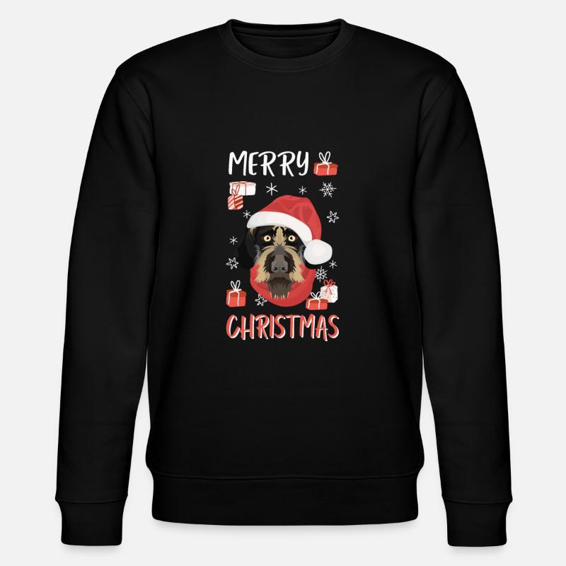 German Wirehair Joyeux Noël - Sweat bio CHANGER Stanley/Stella Unisexe - noir