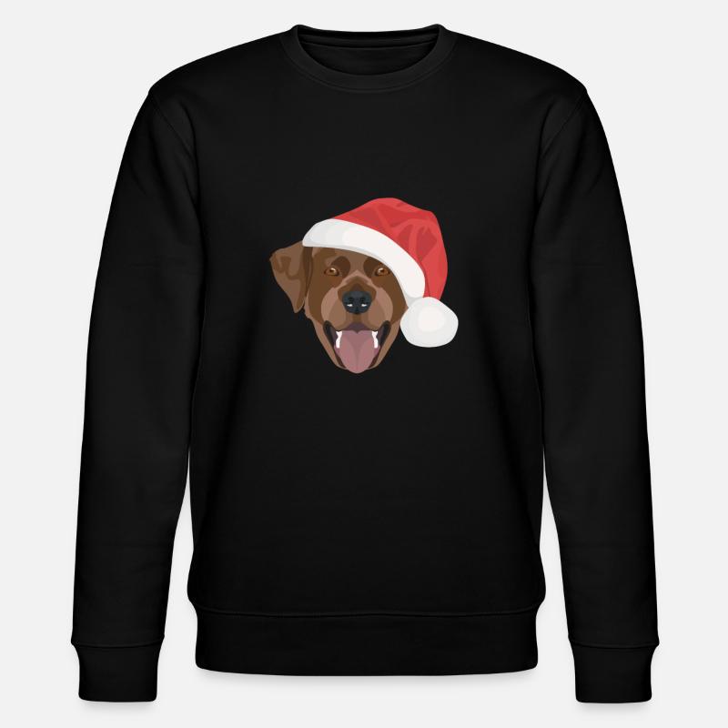 Joyeux Noël Labrador - Sweat bio CHANGER Stanley/Stella Unisexe - noir