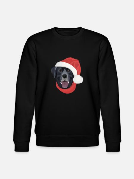 Joyeux Noël Labrador - Sweat bio CHANGER Stanley/Stella Unisexe - noir