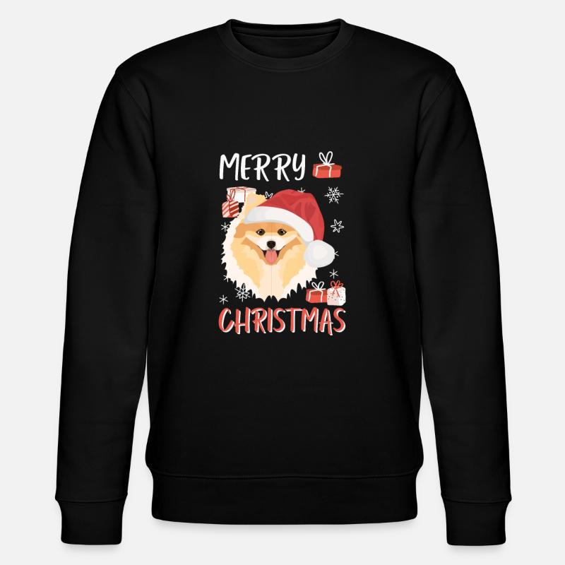 Joyeux Noël de Poméranie - Sweat bio CHANGER Stanley/Stella Unisexe - noir