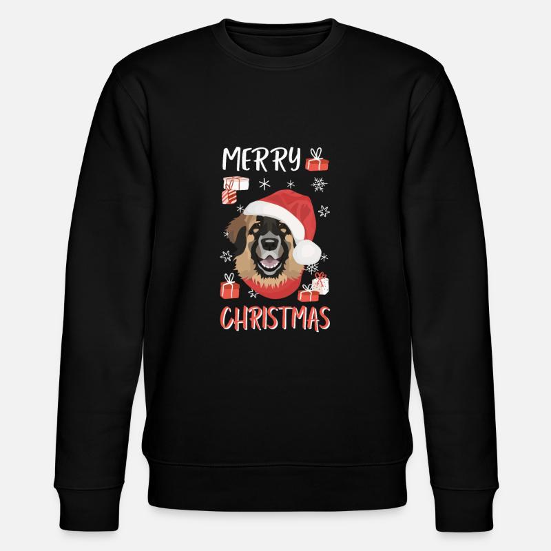 Joyeux Noël Leonberg - Sweat bio CHANGER Stanley/Stella Unisexe - noir