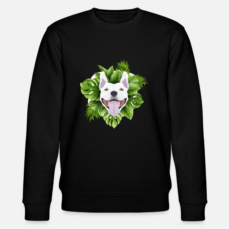 Tropical Bull Terrier - Sweat bio CHANGER Stanley/Stella Unisexe - noir