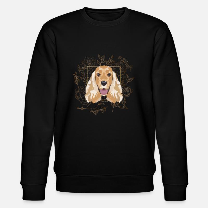 Golden Dog Cocker Anglais Spaniel - Sweat bio CHANGER Stanley/Stella Unisexe - noir