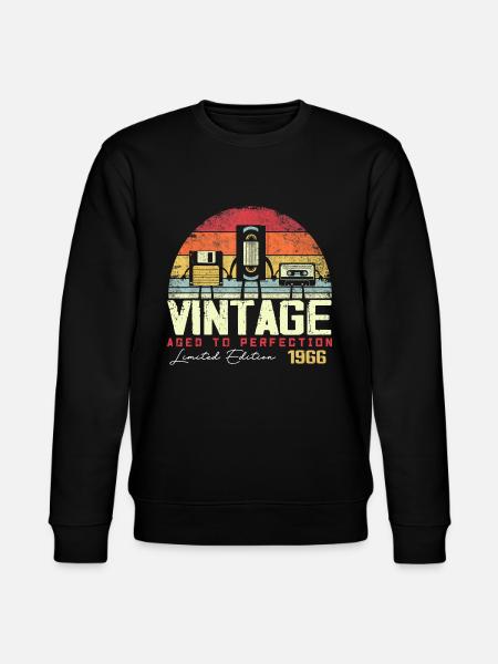 Cadeau Millésime 1966 - Sweat bio CHANGER Stanley/Stella Unisexe - noir