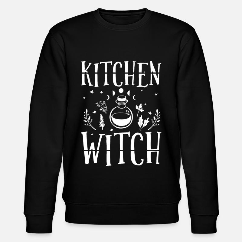 Hexen - Stanley/Stella Unisex Bio-Sweatshirt CHANGER  - Schwarz