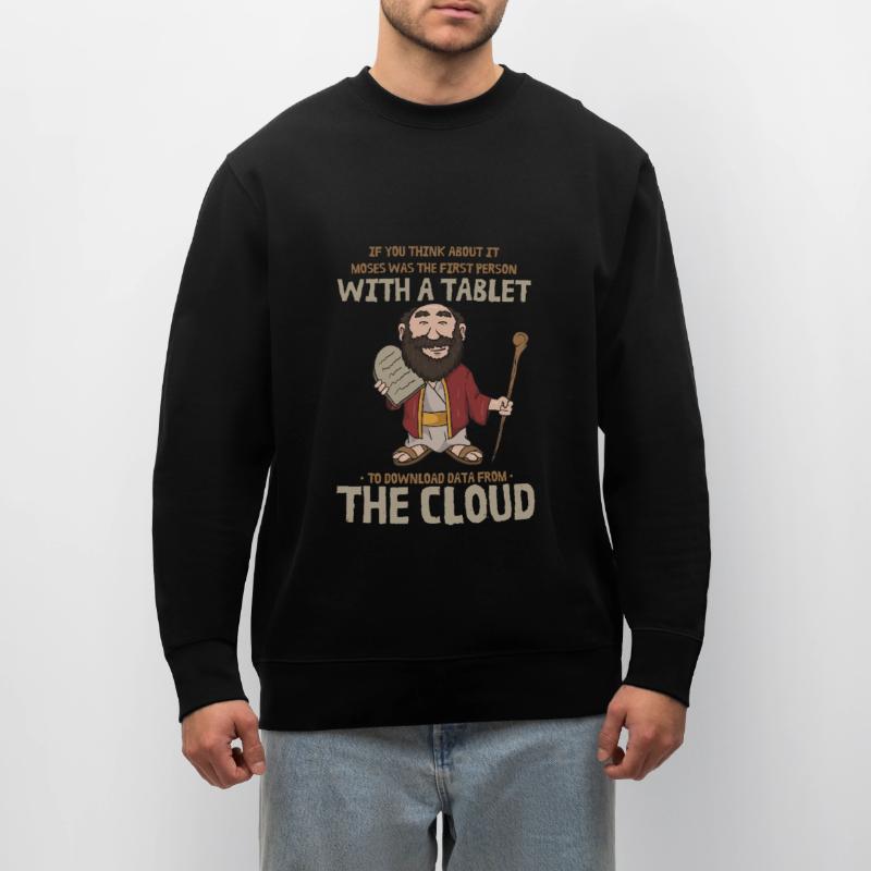 Moses Cloud Tablet Server Admin Tech Support Stanley/Stella Unisex Bio-Sweatshirt CHANGER 