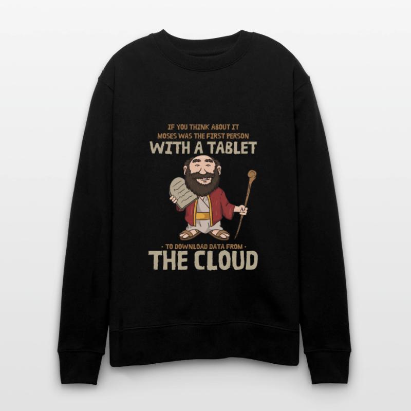 Moses Cloud Tablet Server Admin Tech Support Stanley/Stella Unisex Bio-Sweatshirt CHANGER 
