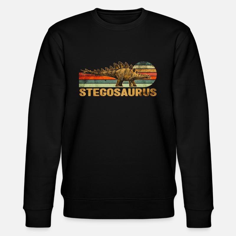 Stegosaurus - Sweat bio CHANGER Stanley/Stella Unisexe - noir