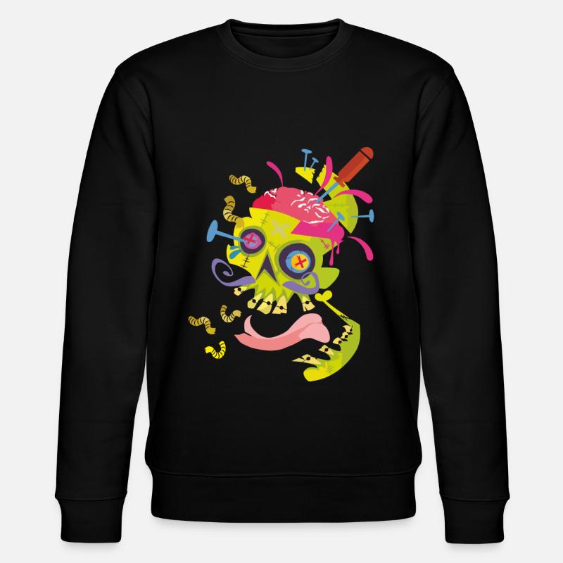 Crâne mexicain - Sweat bio CHANGER Stanley/Stella Unisexe - noir