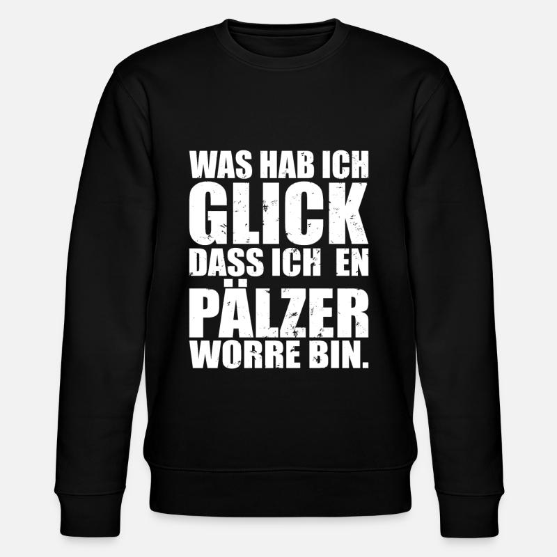Pfälzer Cadeau Rhénanie Palatinat - Sweat bio CHANGER Stanley/Stella Unisexe - noir