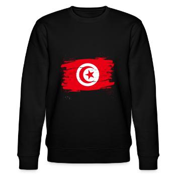tunisie - Sweat bio CHANGER Stanley/Stella Unisexe - noir - Devant - Nik (191cm) & Marisol (170cm)
