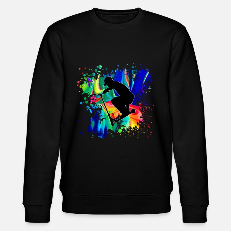 Freestyle Roller - Stanley/Stella Unisex Bio-Sweatshirt CHANGER  - Schwarz