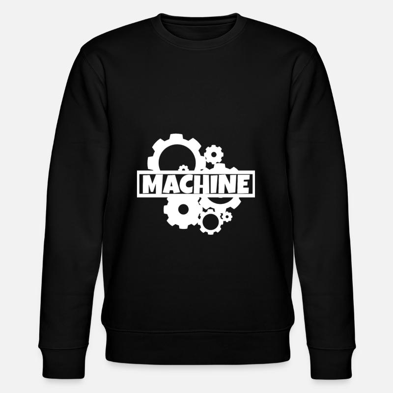 Machine - Sweat bio CHANGER Stanley/Stella Unisexe - noir