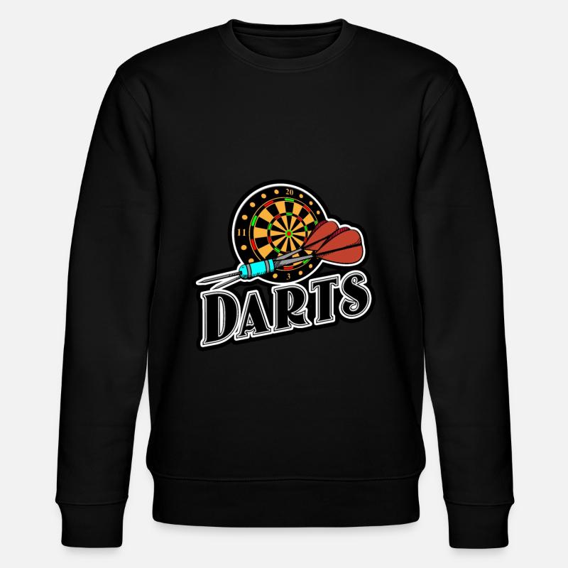 Fléchettes - Sweat bio CHANGER Stanley/Stella Unisexe - noir