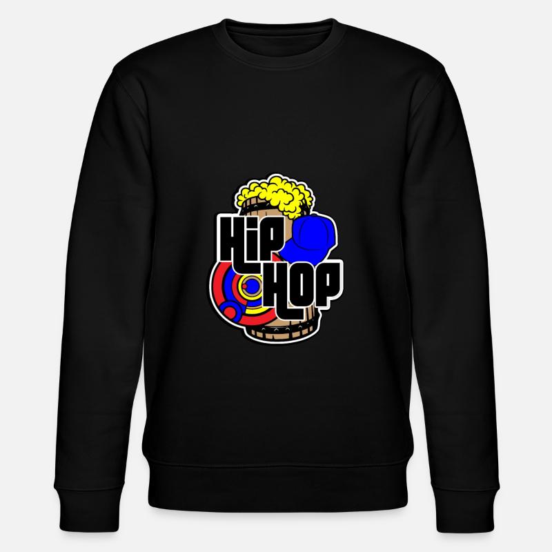 Hip Hop - Stanley/Stella Unisex Bio-Sweatshirt CHANGER  - Schwarz