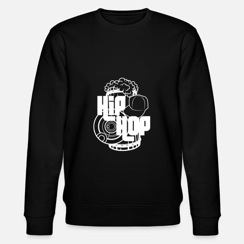 Hip Hop - Stanley/Stella Unisex Bio-Sweatshirt CHANGER  - Schwarz
