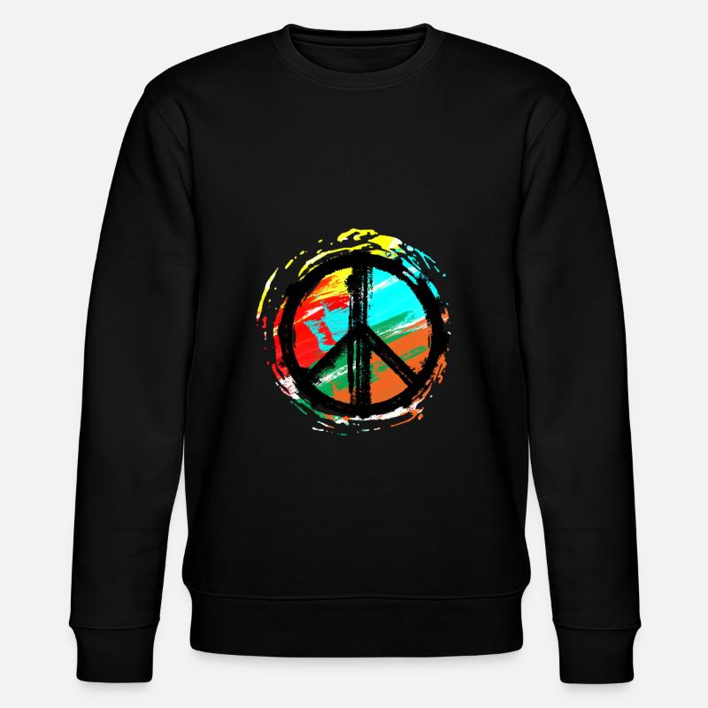 Peace - Couleurs - Sweat bio CHANGER Stanley/Stella Unisexe - noir