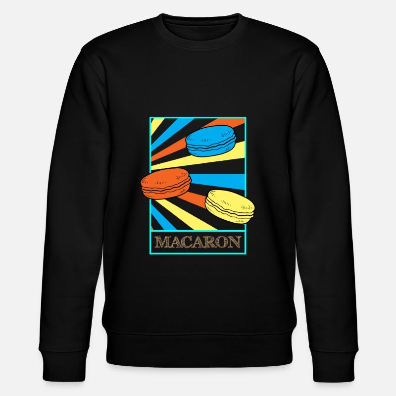 Macarons - Stanley/Stella Unisex Bio-Sweatshirt CHANGER  - Schwarz