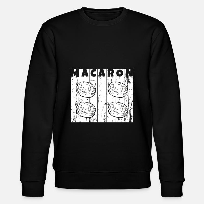 Macaron - Stanley/Stella Unisex Bio-Sweatshirt CHANGER  - Schwarz