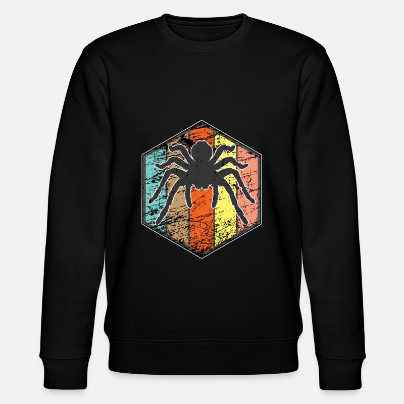 Spinne - Stanley/Stella Unisex Bio-Sweatshirt CHANGER  - Schwarz