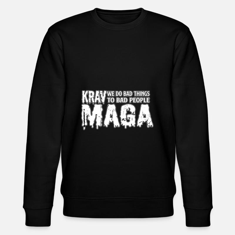 Krav Maga - Stanley/Stella Unisex Bio-Sweatshirt CHANGER  - Schwarz