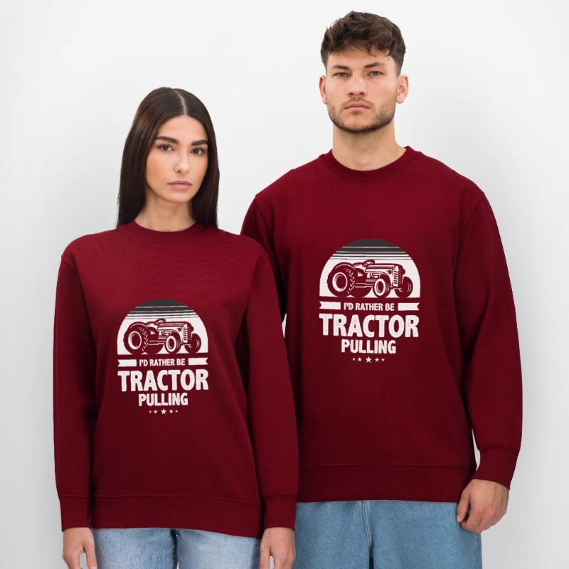 tractor pulling, tracteurs tractor pulling, Sweat bio CHANGER Stanley/Stella Unisexe