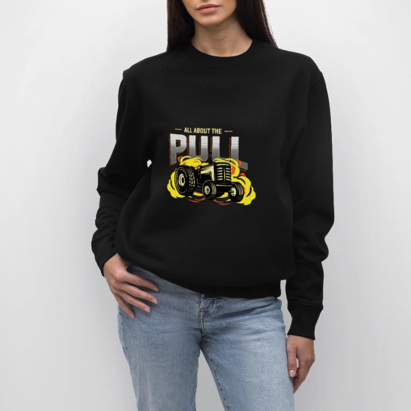 tractor pulling, tractor pulling tractor, racing, Stanley/Stella CHANGER Unisex Organic Sweatshirt