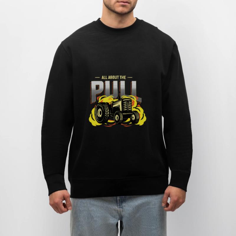 tractor pulling, tractor pulling tractor, racing, Stanley/Stella CHANGER Unisex Organic Sweatshirt