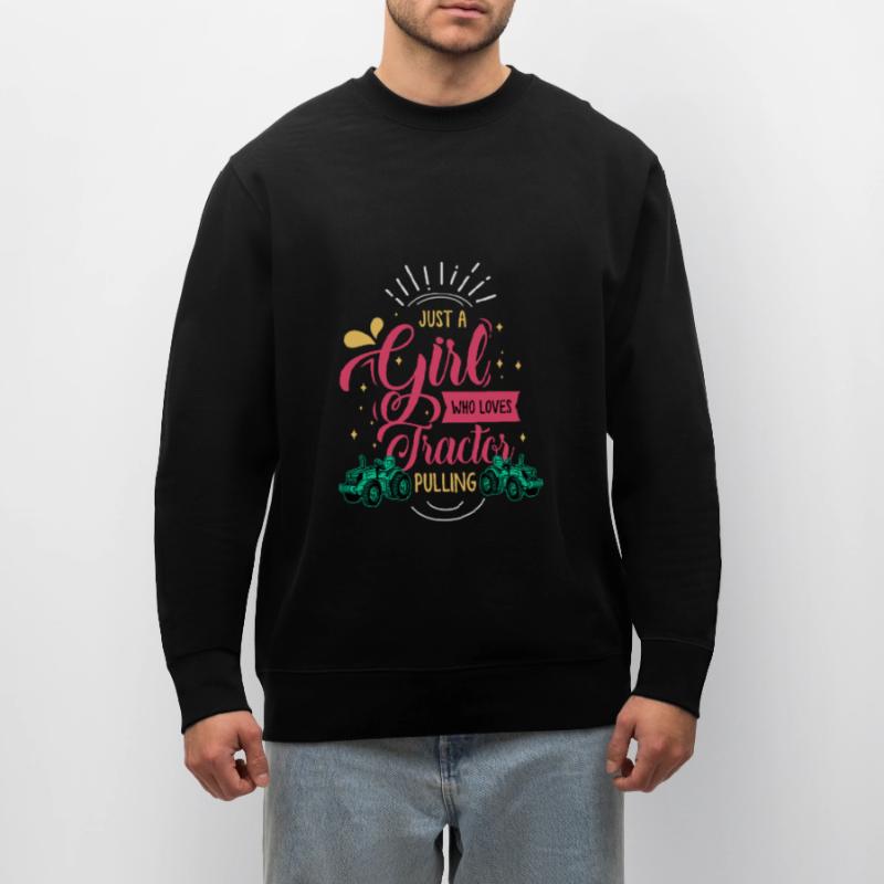 tractor pulling, tractor pulling pulling, drag, Stanley/Stella Unisex Bio-Sweatshirt CHANGER 