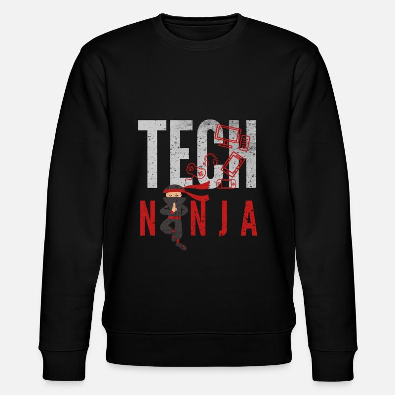 tech, tech analyst, programmateur, - Sweat bio CHANGER Stanley/Stella Unisexe - noir