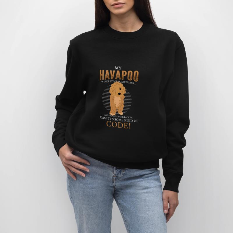 havapoo, havapoo puant métis, havapoo humor, Sweat bio CHANGER Stanley/Stella Unisexe