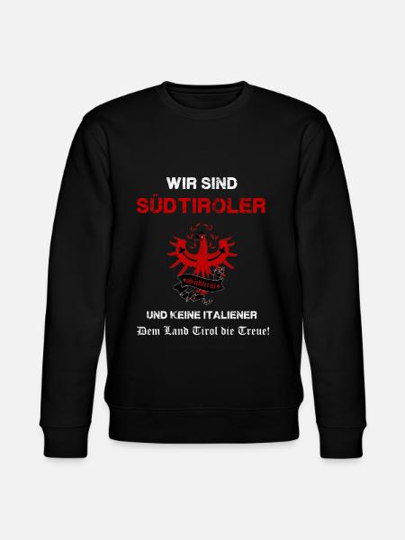 Südtirol - Stanley/Stella Unisex Bio-Sweatshirt CHANGER - Schwarz