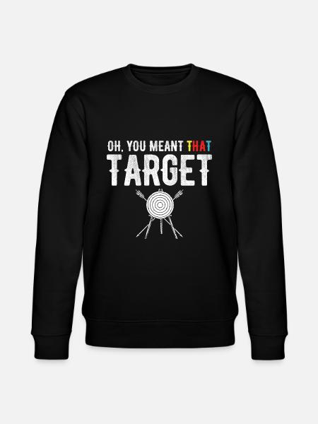 Bogenschießen Archery - Stanley/Stella Unisex Bio-Sweatshirt CHANGER - Schwarz
