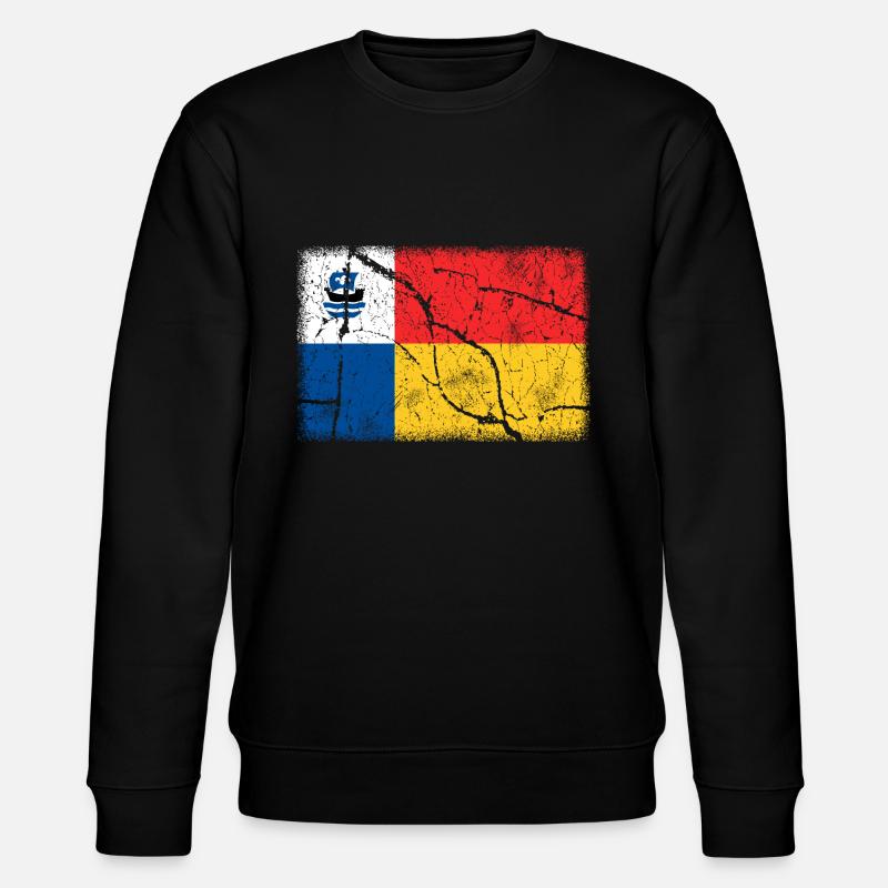 Almere - Stanley/Stella Unisex Bio-Sweatshirt CHANGER  - Schwarz