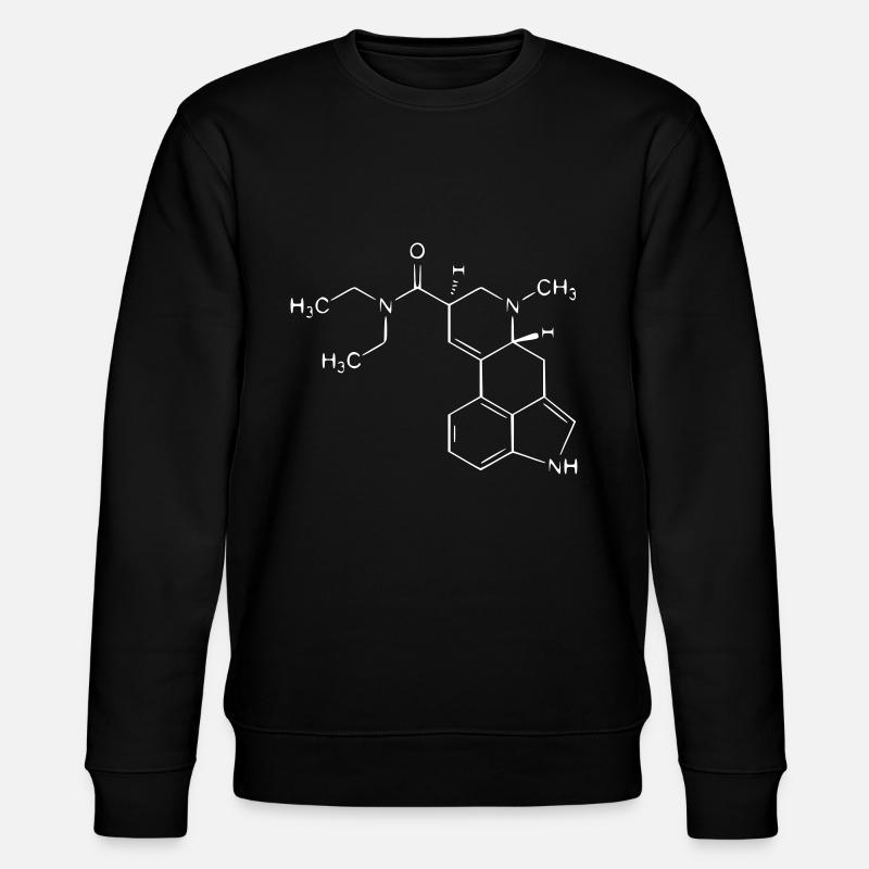 LSD Acid Albert Hoffman Hallucinogène Psychédélique - Sweat bio CHANGER Stanley/Stella Unisexe - noir