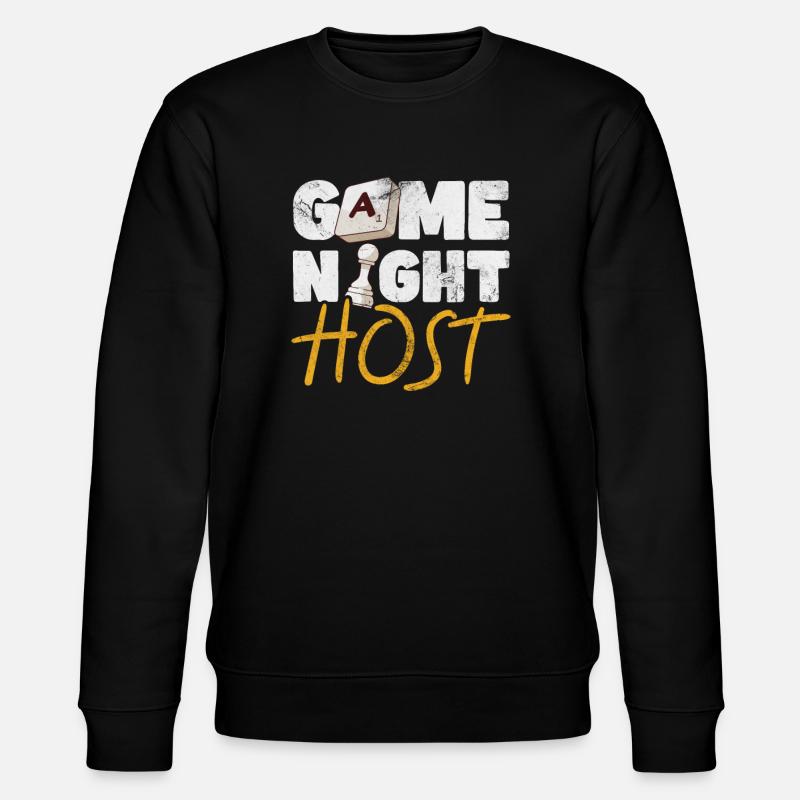 Board game - Stanley/Stella CHANGER Unisex Organic Sweatshirt - black