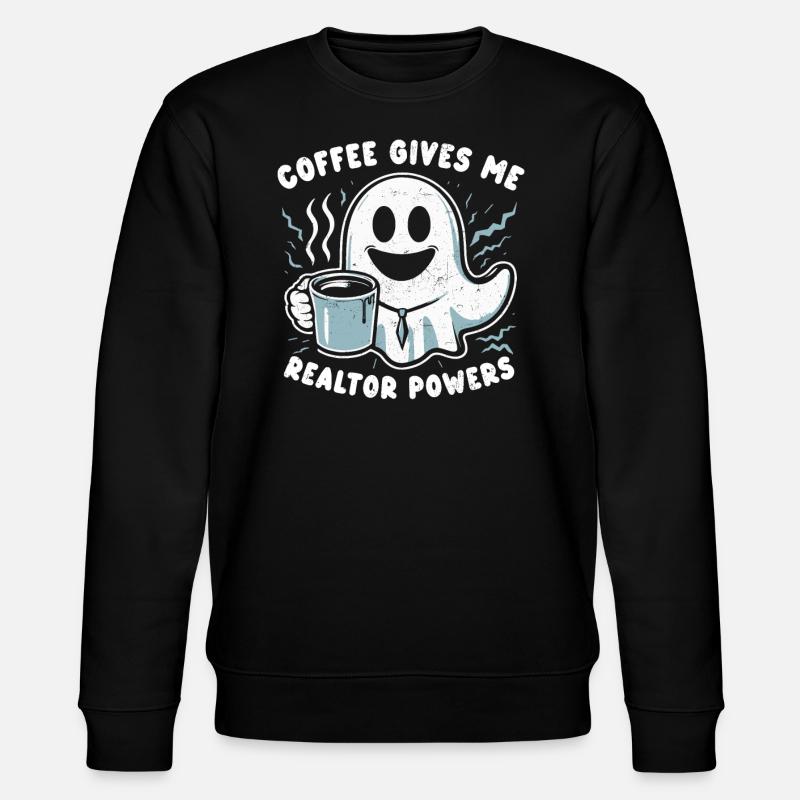 Agent immobilier - Sweat bio CHANGER Stanley/Stella Unisexe - noir