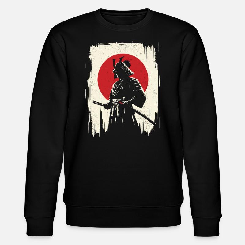 Samurai - Stanley/Stella Unisex Bio-Sweatshirt CHANGER  - Schwarz