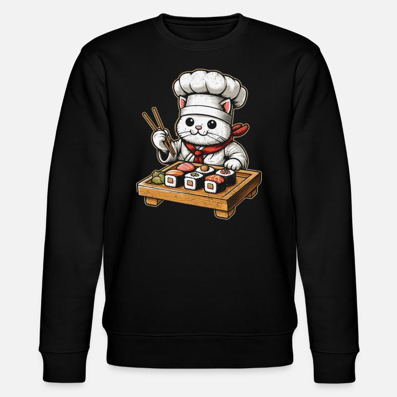 Sushi - Stanley/Stella CHANGER Unisex Organic Sweatshirt - black