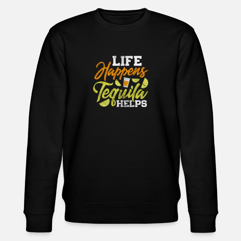 Tequila - Stanley/Stella Unisex Bio-Sweatshirt CHANGER  - Schwarz