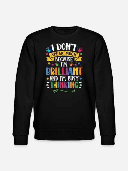 Autisme - Sweat bio CHANGER Stanley/Stella Unisexe - noir