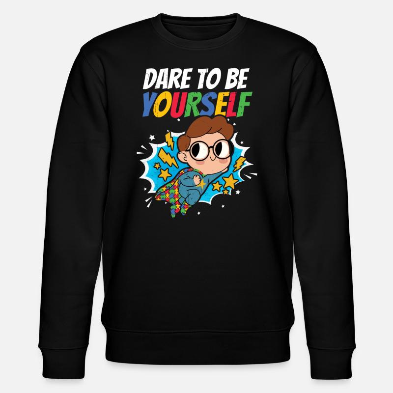 Autisme - Sweat bio CHANGER Stanley/Stella Unisexe - noir