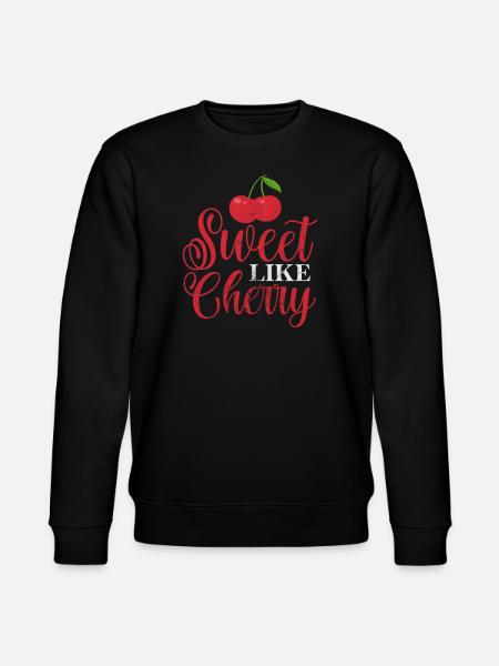 Cherry - Stanley/Stella CHANGER Unisex Organic Sweatshirt - black