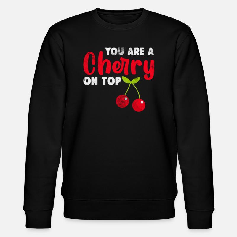 Cerise - Sweat bio CHANGER Stanley/Stella Unisexe - noir