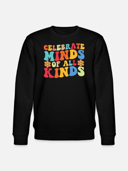 Autism - Stanley/Stella CHANGER Unisex Organic Sweatshirt - black