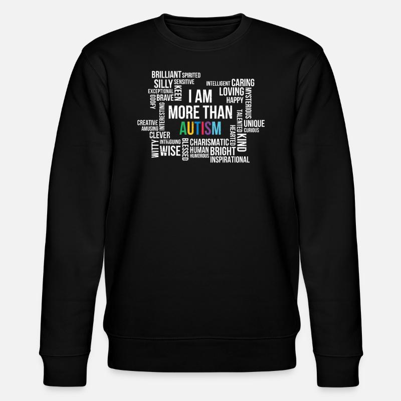 Autisme - Sweat bio CHANGER Stanley/Stella Unisexe - noir