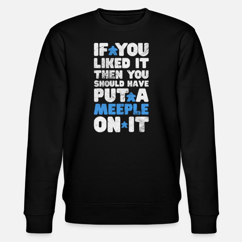 Board game - Stanley/Stella CHANGER Unisex Organic Sweatshirt - black