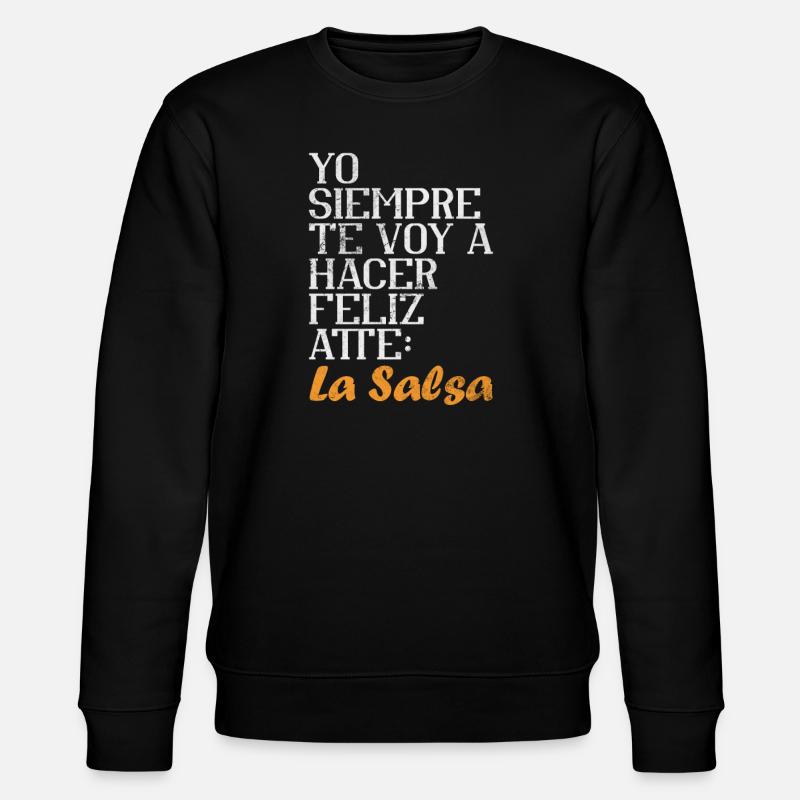 Salsa - Sweat bio CHANGER Stanley/Stella Unisexe - noir